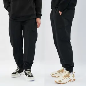 CCILU repelente al agua cintura elástica media pantalones al aire libre hombres 4 vías estiramiento suelto ajuste Normcore/pantalones minimalistas deportes activos - Product Image 3