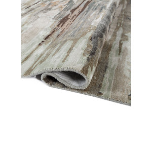 พรมขนสัตว์ผสมวิสโคสทอมือลายกราฟิกทรงสี่เหลี่ยมผืนผ้า รุ่น TNQ-4305 ยี่ห้อ Genesis Green สำหรับตกแต่งบ้านและทางเดิน พรมขนฟู ZA Jaipur Rugs - Product Image 2