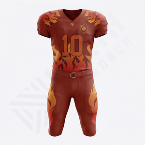 Pantalón de Jersey de Fútbol Americano con Panel Personalizado, Diseño de Partido de Alto Impacto, Uniforme de Fútbol Impreso, Ropa de Rendimiento Personalizada - Product Image 1