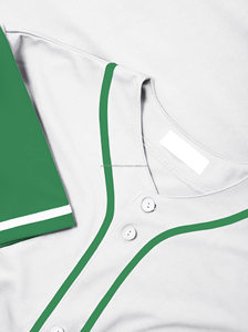 Camiseta de béisbol para hombre en blanco para adultos y jóvenes, camisas con botones, uniforme deportivo Hipster de manga corta de Hip Hop, camisetas de béisbol personalizadas - Product Image 5