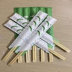 <b>Disposable</b> bamboo <b>chopsticks</b> New Bulk Dinnerware Eco Friendly made in Viet Nam with logo paper cover bulk - Product Image 5