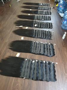 Extensions de cheveux vietnamiennes pré-épilées à fermeture frontale en dentelle suisse HD 100% cheveux bruts vietnamiens - Product Image 2