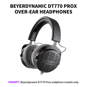 Almohadillas de Repuesto Compatibles con Auriculares beyerdynamic <span class=keywords><strong>Dt</strong></span> <span class=keywords><strong>770</strong></span> Prox DT900 Prox, Accesorios de Espuma - Product Image 4