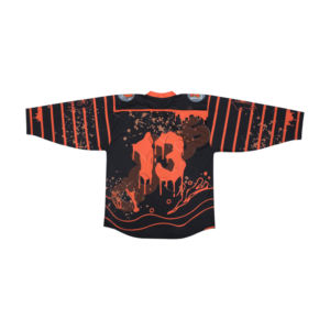 Hombres a granel hecho a medida equipo de práctica simple conjunto reversible malla hockey sobre hielo jerseys sublimados - Product Image 2