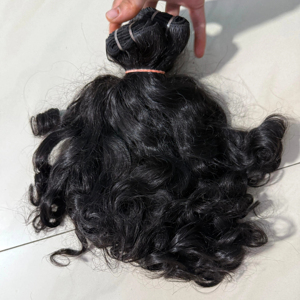 IANDIAN Paquets de cheveux bouclés birmans bruts de qualité supérieure Extensions de cheveux humains - Product Image 1