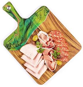 Nouvelle planche à découper en résine de bois avec un style unique pour les ustensiles de cuisine - Product Image 3