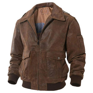 Chaqueta de Cuero para Hombre, Ropa Exterior de Moda Urbana, Diseñada para Brindar Comodidad, Calidez y un Estilo Casual Moderno - Product Image 3