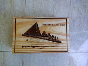 Titanic <b>Urn</b> Engraved Handmade Humans Burial for <b>Ashes</b> Vintage Adult or <b>Pet</b> Dog <b>Ashes</b> Love Memory - Product Image 6