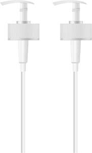 White <b>Pump</b> <b>Dispenser</b> | 500ml | 19cm Height | 28/30mm Neck Size |Plastic | Ideal for Lotion, Shampoo, Conditioner & Skincare - Product Image 2