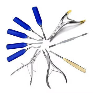 Kit de rinoplastia profesional de 10 piezas para cirugía nasal Juego de preservación de fuente de alimentación manual de acero inoxidable de calidad alemana - Product Image 1