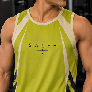 <b>Men's</b> <b>Running</b> Singlet Tank Top Breathable Lightweight Gym Fitness Sports <b>Vest</b> Custom Wholesale - Product Image 4