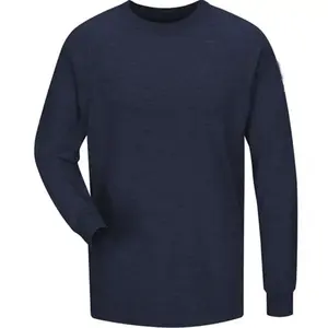 T-shirt a maniche lunghe in maglia di cotone FR personalizzata di vendita calda di alta qualità 2023 resistente alla fiamma abbigliamento da lavoro Cool Touch