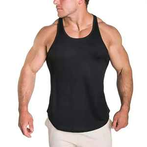 <b>Bodybuilding</b> Stringer Sport tank Top Man Cotton Gym Sleeveless Shirt Men Fitness <b>Vest</b> Singlet Sportswear Workout Tanktop - Product Image 6