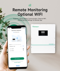 Inversor Solar Híbrido HE300-<span class=keywords><strong>12000</strong></span>-F <span class=keywords><strong>I5</strong></span> 11kW, IP54, Doble MPPT, Entrada PV de 15000W, 90-500V CC, Salida CA de 220/230/240V, 27A, 50/60Hz - Product Image 6