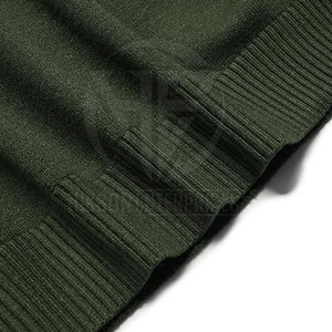 Minimal Casual Clothing Solid Color High Collar Long Sleeve Top for Cool Weather <b>Men</b> <b>Turtle</b> <b>Neck</b> Shirt - Product Image 5
