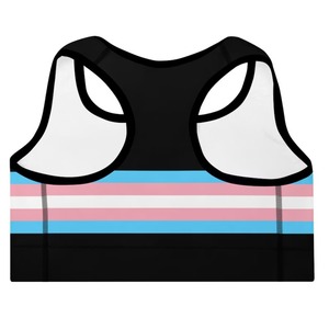 Sujetador deportivo para mujer transgénero transpirable ligero entrenamiento Yoga sujetador MTF LGBT Pride Flag Activewear - Product Image 2