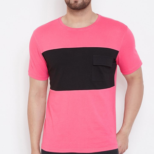 Camiseta de sublimación para hombre de mejor diseño 100% poliéster hecho Color sólido transpirable peso ligero camisetas de manga corta para hombre - Product Image 2