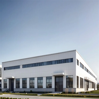 Bodega de Estructura de Acero para Almacenamiento en Frío, Galpón de Acero con Paneles Aislantes