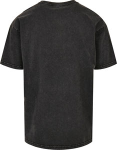 Alta calidad 230 GSM lavado con ácido peso pesado 100% algodón ecológico de gran tamaño Casual estilo Hip Hop logotipo personalizado camiseta de hombre - Product Image 3