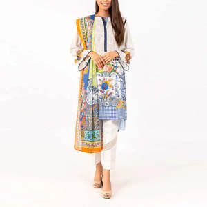 High Quality Cotton Silk Shalwar Kameez Type <b>Suit</b> Pakistani <b>Dress</b> <b>for</b> <b>Women</b> 2023 All Season Washable Custom Colors - Product Image 6