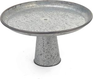 Soporte de pastel de Metal galvanizado postre Cupcake pastelería caramelo Placa de exhibición para boda fiesta de cumpleaños evento - Product Image 1