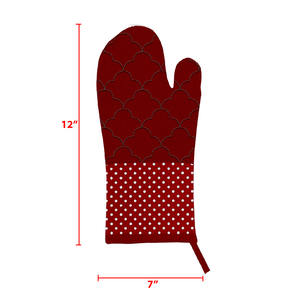 Guantes de horno 100% algodón, suaves, sostenibles, reutilizables, ecológicos, estampados, de alta calidad. - Product Image 6