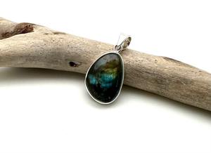 <b>Labradorite</b> Gemstone Jewelry For Women Silver Boho Style <b>Pendant</b> Jewelry 925 Sterling Silver Trending Handmade <b>Pendant</b> Gift For - Product Image 2