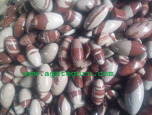 Shiva Lingam Narmada River Stone Lingam de ágata natural - Product Image 1