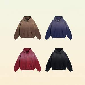 เสื้อฮู้ดแบบซิปใส่ได้ทั้งชายและหญิงผ้าถักพิมพ์โลโก้ได้ตามต้องการสำหรับฤดูหนาว - Product Image 6