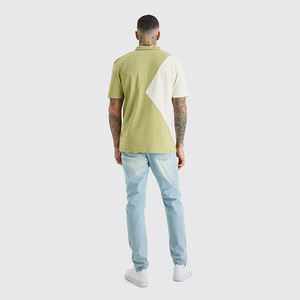 OEM personnalisé été pour polos meilleure qualité vente en gros nouvelle conception de panneau respirant à manches courtes à la mode anti-rides - Product Image 4