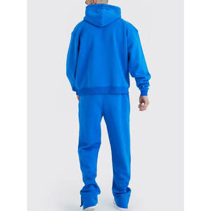 Ensemble de survêtement polaire d'hiver pour hommes avec logo personnalisé, idéal pour le sport, la course, l'entraînement et les loisirs, vente en gros - Product Image 2