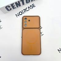Étui Minimaliste Mat, Couleur Unie, Toucher Doux, Poignée Antidérapante, Vente en Gros OEM