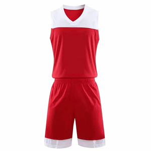 Customizable Breathable Basketball Uniform Set Low MOQ Plus Size Sports Wear - Product Image 1