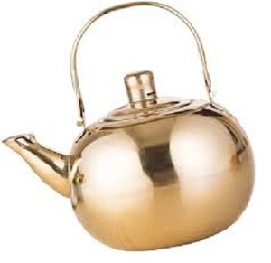 Tetera de latón de calidad superior al por mayor Cafetera de metal de alta calidad a precios bajos - Product Image 2
