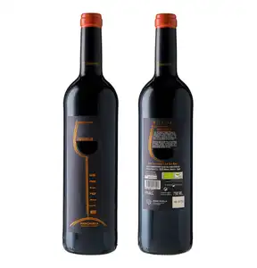 Special cartons Quality Organic Spanish Wines Red and White DO Manchuela - La Mancha - 3 bottles per per carton