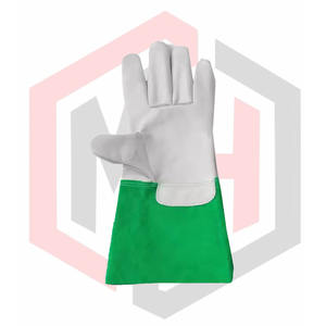 Guantes de soldadura de cuero resistentes para soldadores profesionales - Product Image 3