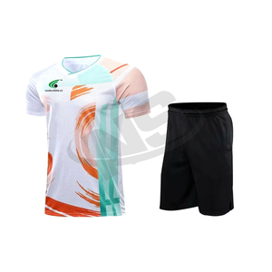 Meilleur fabricant d'uniformes de tennis Impression de logo personnalisé Vêtements de sport à séchage rapide en polyester 100% de haute qualité pour l'équipe et l'entraînement - Product Image 3