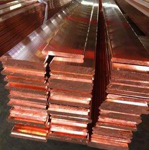 T2 99.99% נחושת טהור בר 15 x2 מ "מ עד 120 x10 מ" מ ליישומי תחבורה וחלל - Product Image 2