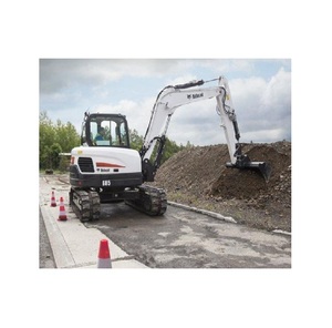 Bobcat E50 à vendre à prix avantageux, excavatrice compacte puissante, idéale pour les travaux de construction, de terrassement, d'aménagement paysager et de démolition. - Product Image 6