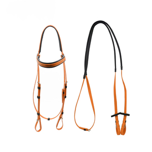 Bridons en cuir pour l'équitation, logo personnalisé, bridons de haute qualité, différentes tailles - Product Image 6