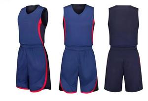 Ensembles d'uniformes de basket-ball sans manches de haute qualité pour l'entraînement et le match Short de maillot de basket-ball professionnel unisexe 100% Polyester - Product Image 6
