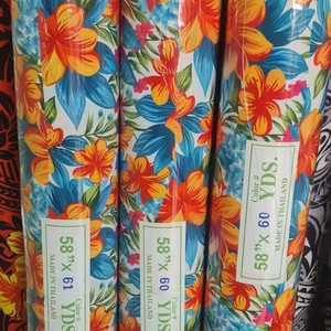 Belle couleur vibrante et superbe polyester tropical imprime 58 pouces de largeur prêt pour l'expédition immédiate - Product Image 5