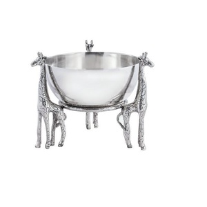 Cuenco de fruta Chapado en latón, cuenco redondo hecho a mano para decoración tradicional india del hogar y ocasiones especiales - Product Image 3