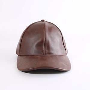 Casquette en cuir pour homme faite à la main, cuir souple vintage, casquette classique, élégante, durable, couvre-chef en cuir pour la mode décontractée en plein air - Product Image 1