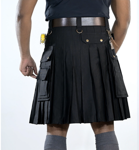 Ceinture utilitaire en cuir de vachette pleine fleur pour homme HORSE SHOE, boucle en alliage, largeur 2,5 pouces, épaisseur 4 mm, noir, marron - Product Image 2