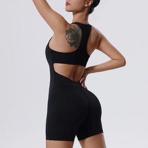 2-Piece Women's Yoga Set High Waist Gym Tracksuit Sports Bra Breathable Athletic Wear With Solid Pattern For Workout Outfits - Product Image 4