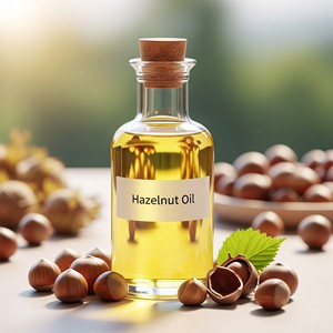 Huile de noisette pressée à froid 100% pure pour massage des cheveux de la peau aromathérapie approvisionnement en vrac de qualité cosmétique naturelle - Product Image 5