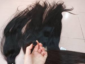 ผมต่อสำหรับต่อผมมนุษย์บริสุทธิ์เวียดนาม40นิ้วมัดผมยาวตรงจาก Vchairvietnam - Product Image 3