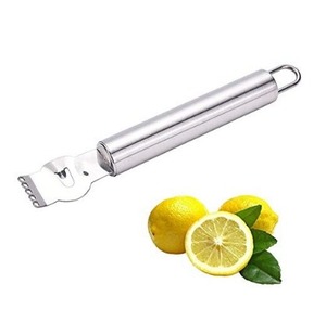 Limón Zester de acero inoxidable exprime la cáscara del sabor con precisión y estilo, Zest Master, Citrus Sharp, Zesty Pro - Product Image 1
