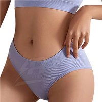 Conjunto de sujetador y braga de encaje sin aros para mujer de lujo - Lencería elegante y sexy de spandex/nailon premium